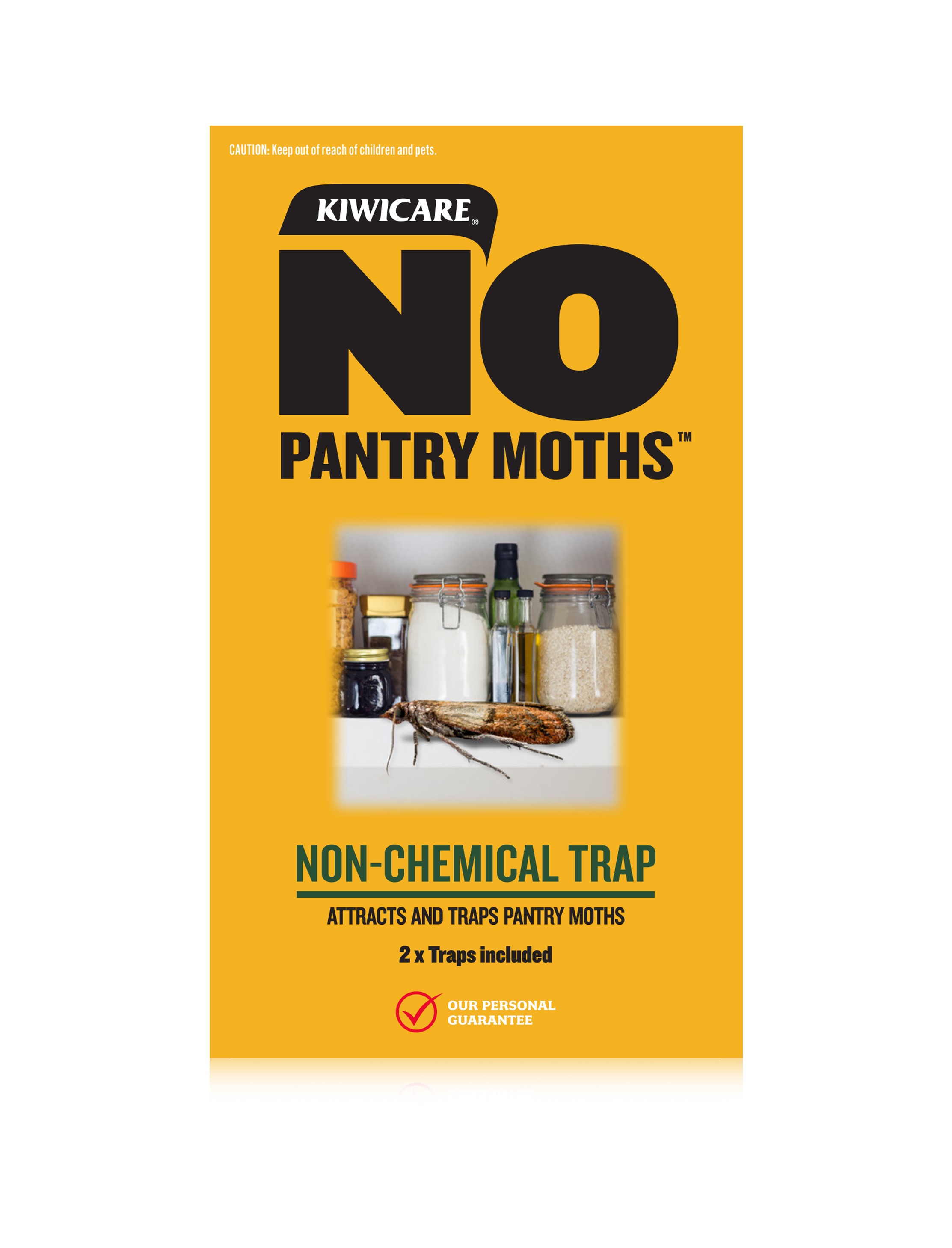 NO Pantry Moths Non-Chemical Traps | Kiwicare