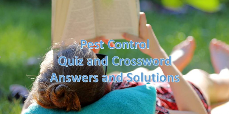 Answers and Solutions to Pest Quizzes and Crosswords Kiwicare